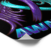 Selbstmord Bewusstseinswunden und Ribbon Suizid Pr Poster (Ecke)