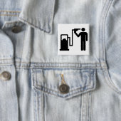 Selbstmord durch Benzin Button (Beispiel)