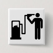 Selbstmord durch Benzin Button (Vorderseite)