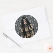 Selbstmord-Gruppe| Enchantress Runder Aufkleber (Umschlag)