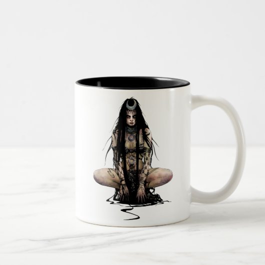 Selbstmord-Gruppe| Enchantress Zweifarbige Tasse (Rechts)