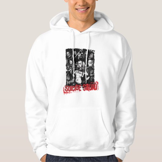 Selbstmord-Gruppe| Grunge-Gruppen-Foto Hoodie (Vorderseite)