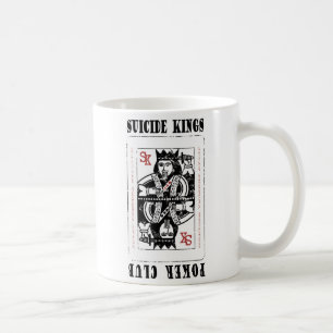 Selbstmord-Könige Poker Club Coffee Mug Kaffeetasse