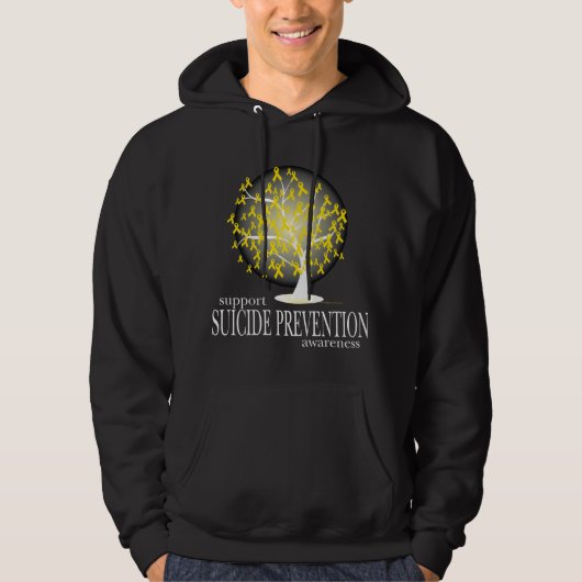 Selbstmord-Verhinderungs-Baum Hoodie (Vorderseite)