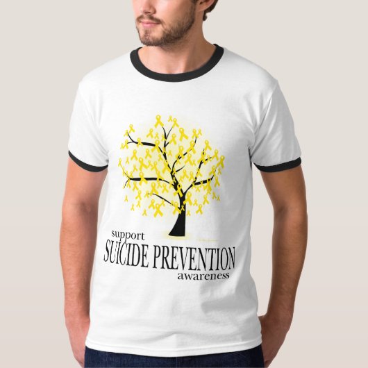 Selbstmord-Verhinderungs-Baum T-Shirt (Vorderseite)