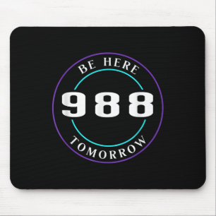 Selbstmordbewusstsein 988 - Suizidprävention Mousepad