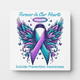 Selbstmordbewusstsein Advocate Erinnerung Fotoplatte