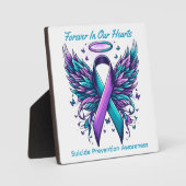 Selbstmordbewusstsein Advocate Erinnerung Fotoplatte (Vorderseite)