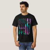 Selbstmordbewusstsein Bleibe deutliches amerikanis T-Shirt (Vorne ganz)