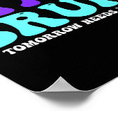 Selbstmordbewusstsein bleibe Morgen braucht euch B Poster (Ecke)