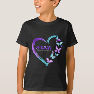 Selbstmordbewusstsein Bleibe Morgen braucht Sie T-Shirt
