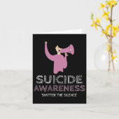 Selbstmordbewusstsein Brüter Der Stille Karte (Gelbe Blume)