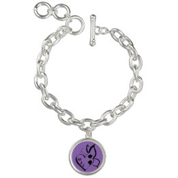 Selbstmordbewusstsein Charm Bracelet Armband