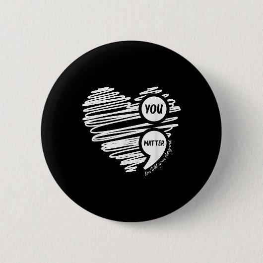 Selbstmordbewusstsein, das du nicht Lasse Button (Vorderseite)