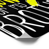 Selbstmordbewusstsein, das ich für meinen Bruder g Poster (Ecke)