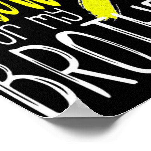 Selbstmordbewusstsein, das ich für meinen Bruder g Poster (Ecke)