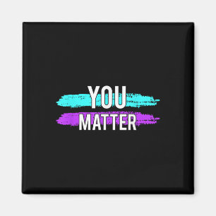 Selbstmordbewusstsein, das Sie Geschenke für die p Magnet