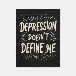 Selbstmordbewusstsein Depression Angst Geistesgesu Fleecedecke