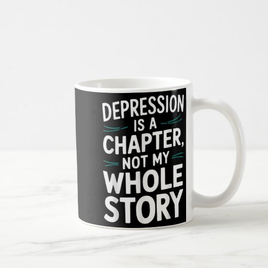 Selbstmordbewusstsein Depression Angst Geistesgesu Kaffeetasse (Rechts)