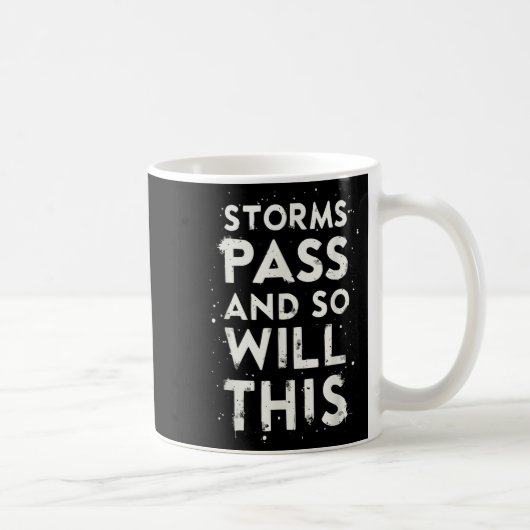 Selbstmordbewusstsein Depression Angst Geistesgesu Kaffeetasse (Rechts)