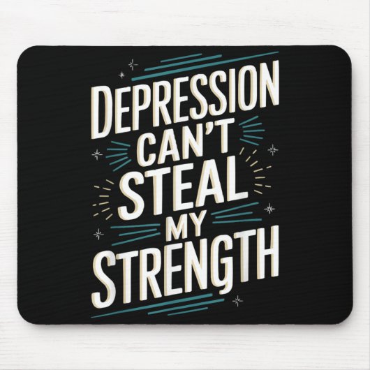 Selbstmordbewusstsein Depression Angst Geistesgesu Mousepad (Vorne)