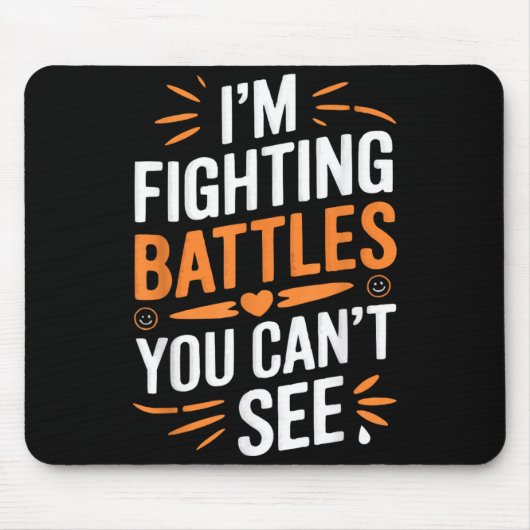 Selbstmordbewusstsein Depression Angst Geistesgesu Mousepad (Vorne)