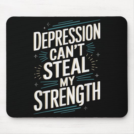 Selbstmordbewusstsein Depression Angst Geistesgesu Mousepad (Vorne)
