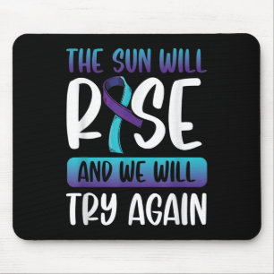 Selbstmordbewusstsein _die Sonne wird aufsteigen u Mousepad