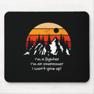Selbstmordbewusstsein, ich bin ein kämpfender Retr Mousepad