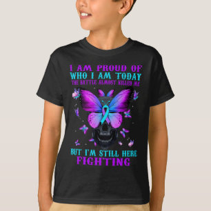 Selbstmordbewusstsein Ich bin stolz darauf, wer ic T-Shirt