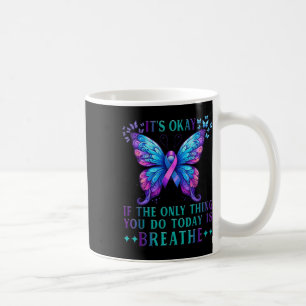 Selbstmordbewusstsein ist in Ordnung, wenn man nur Kaffeetasse