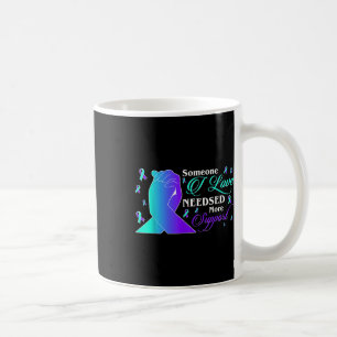 Selbstmordbewusstsein Jemand, den ich Liebe brauch Kaffeetasse