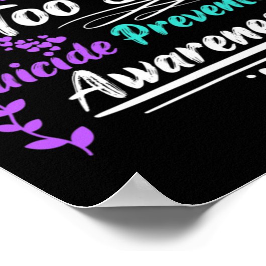 Selbstmordbewusstsein - Keine Geschichte sollte zu Poster (Ecke)