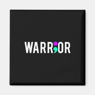 Selbstmordbewusstsein Krieger Design Geschenk für  Magnet