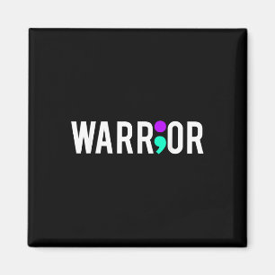 Selbstmordbewusstsein Krieger Design Geschenk für  Magnet