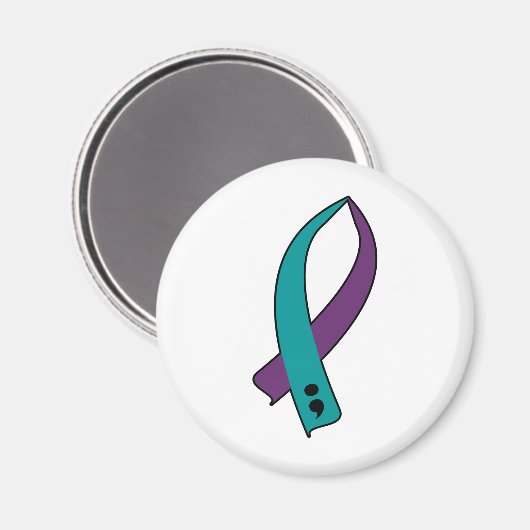 Selbstmordbewusstsein Magnet (Vorderseite/Rückseite)