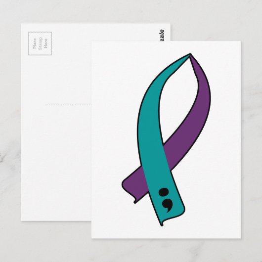 Selbstmordbewusstsein Postkarte (Vorne/Hinten)