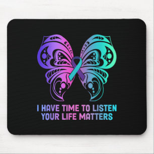 Selbstmordbewusstsein Psychische Gesundheit - ich Mousepad