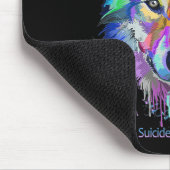 Selbstmordbewusstsein sei gütig Jeder kämpft gegen Mousepad (Ecke)