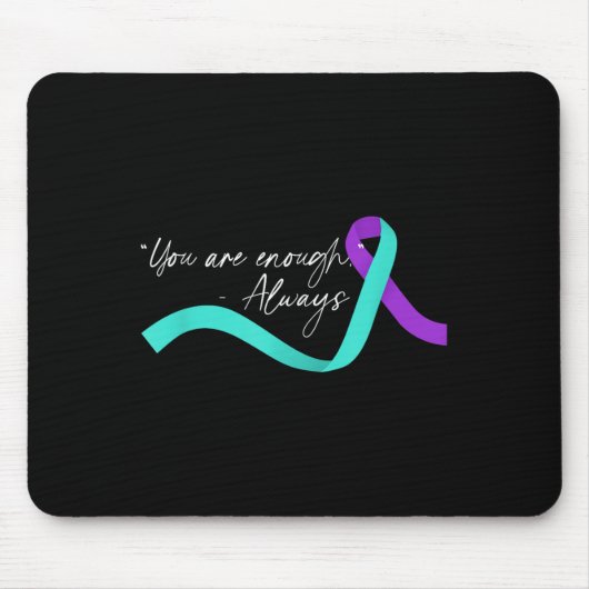 Selbstmordbewusstsein Selbstmordprävention Unterst Mousepad (Vorne)