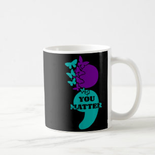 Selbstmordbewusstsein Semikolon Du Kaffeetasse