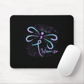 Selbstmordbewusstsein Semikolon Libelle Psychische Mousepad (Mit Mouse)