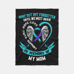 Selbstmordbewusstsein Shirt Mama verschwunden, abe Fleecedecke