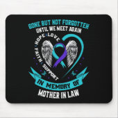 Selbstmordbewusstsein Shirt Mutter im Gesetz versc Mousepad (Vorne)