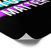 Selbstmordbewusstsein - Sie sind ein Geschenk für  Poster (Ecke)