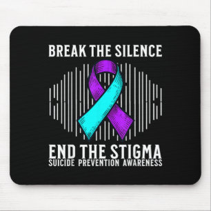 Selbstmordbewusstsein Unterstützung Selbstmordpräv Mousepad