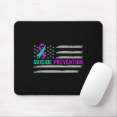 Selbstmordbewusstsein US-amerikanischer Flaggen Ps Mousepad (Mit Mouse)