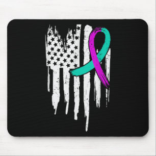 Selbstmordbewusstsein US-amerikanischer Flaggen Ps Mousepad