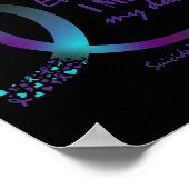 Selbstmordbewusstsein Vater Liebe Erinnerung Miss Poster (Ecke)