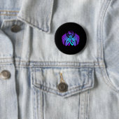 Selbstmordbewusstsein Wings Angel Ribbon Happy Sup Button (Beispiel)